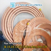 Copper Pipe Coil (Roll) Size 3/8