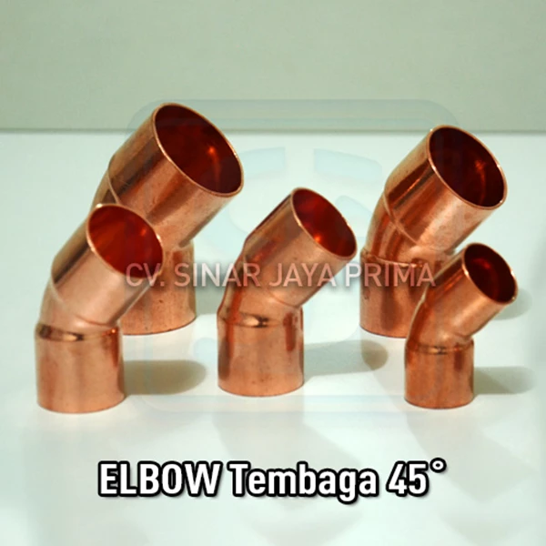 Elbow Tembaga 7/8 inch 45 derajat